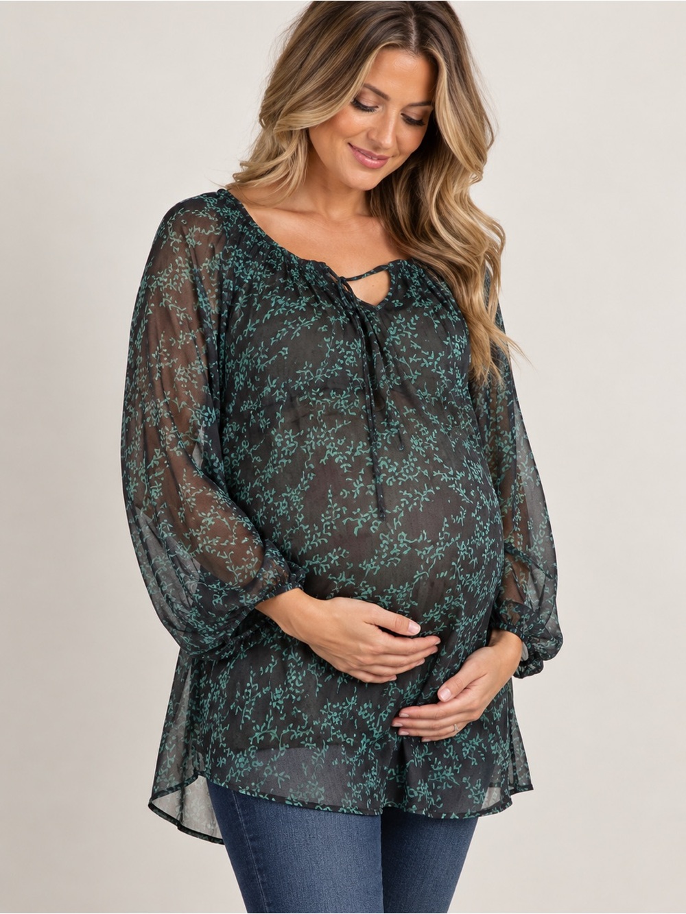 ✨ Flowy Maternity Tunic – Effortless & Bump-Friendly ✨